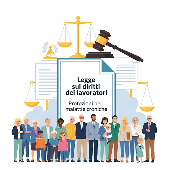 Immagine sui Diritti dei Lavoratori