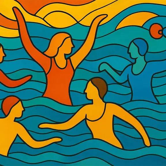 In piscina - Idokinesiterapia
