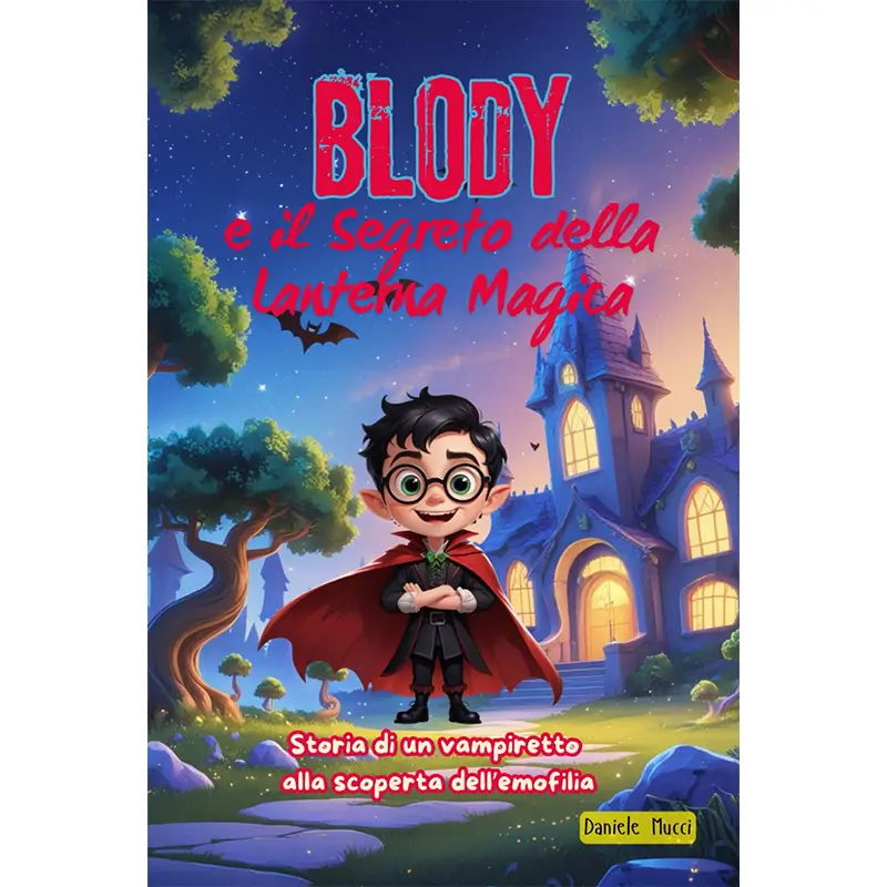 Copertina Blody e il segreto della lanterna magica.. Di Daniele Mucci