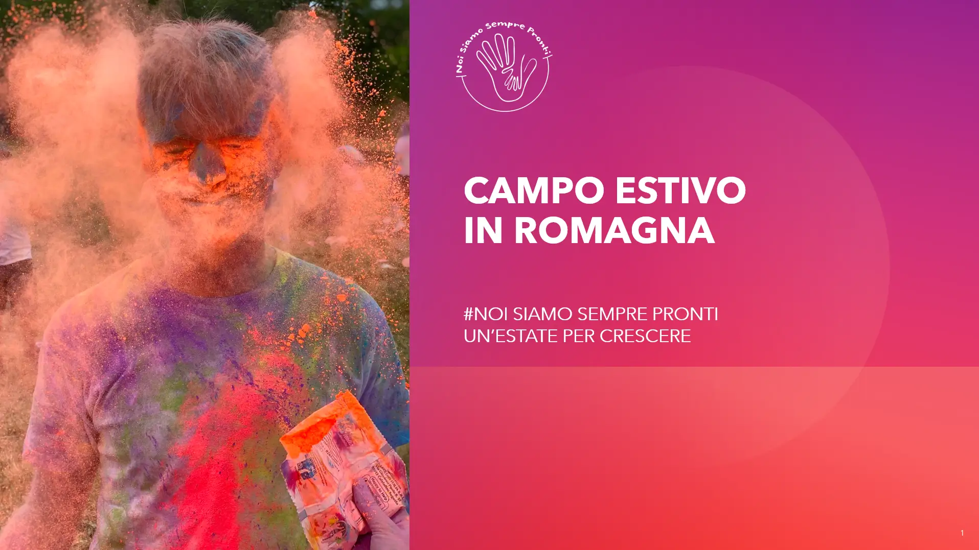 Presentazione campo estivo in Romagna - immagine di copertina
