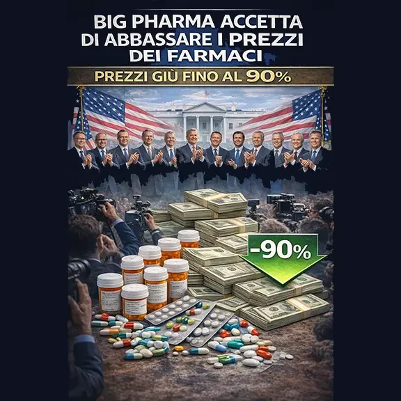 Big Pharma prezzi in calo.
